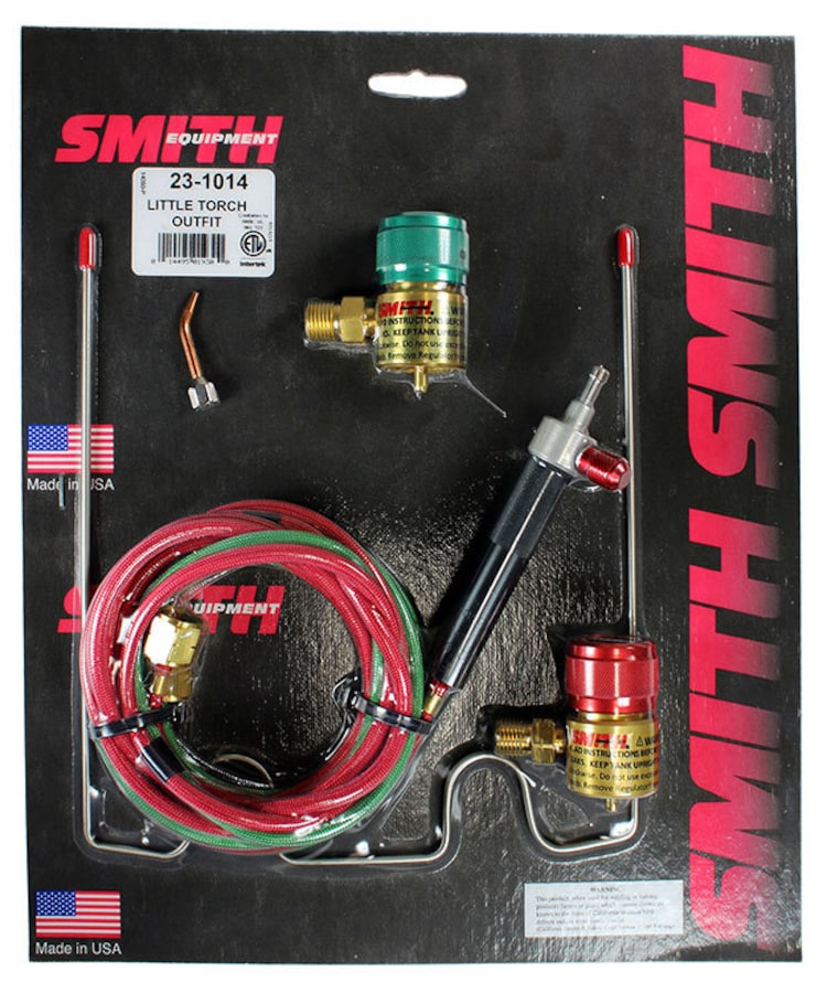 Smith Little Torch Kit with 1 Tip & 2 Regulator Valves by FDJtools