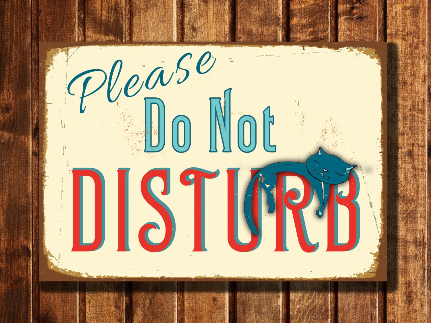 Do Not Disturb Sign Please Do Not Disturb Sign Vintage