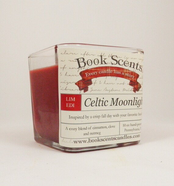 Celtic Moonlight Limited Edition Candle by BookScentsCandles