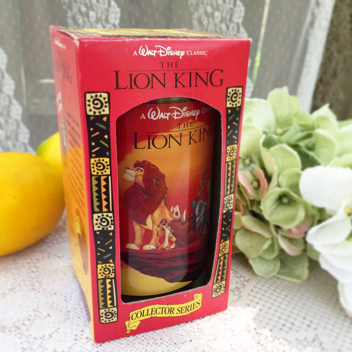 Vintage Lion King Disney Collector's Cup by