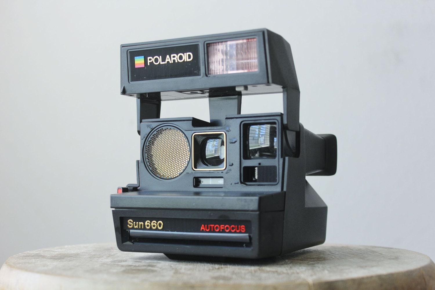 Polaroid Sun 660 Instant Film Camera 393 by WRUU on Etsy