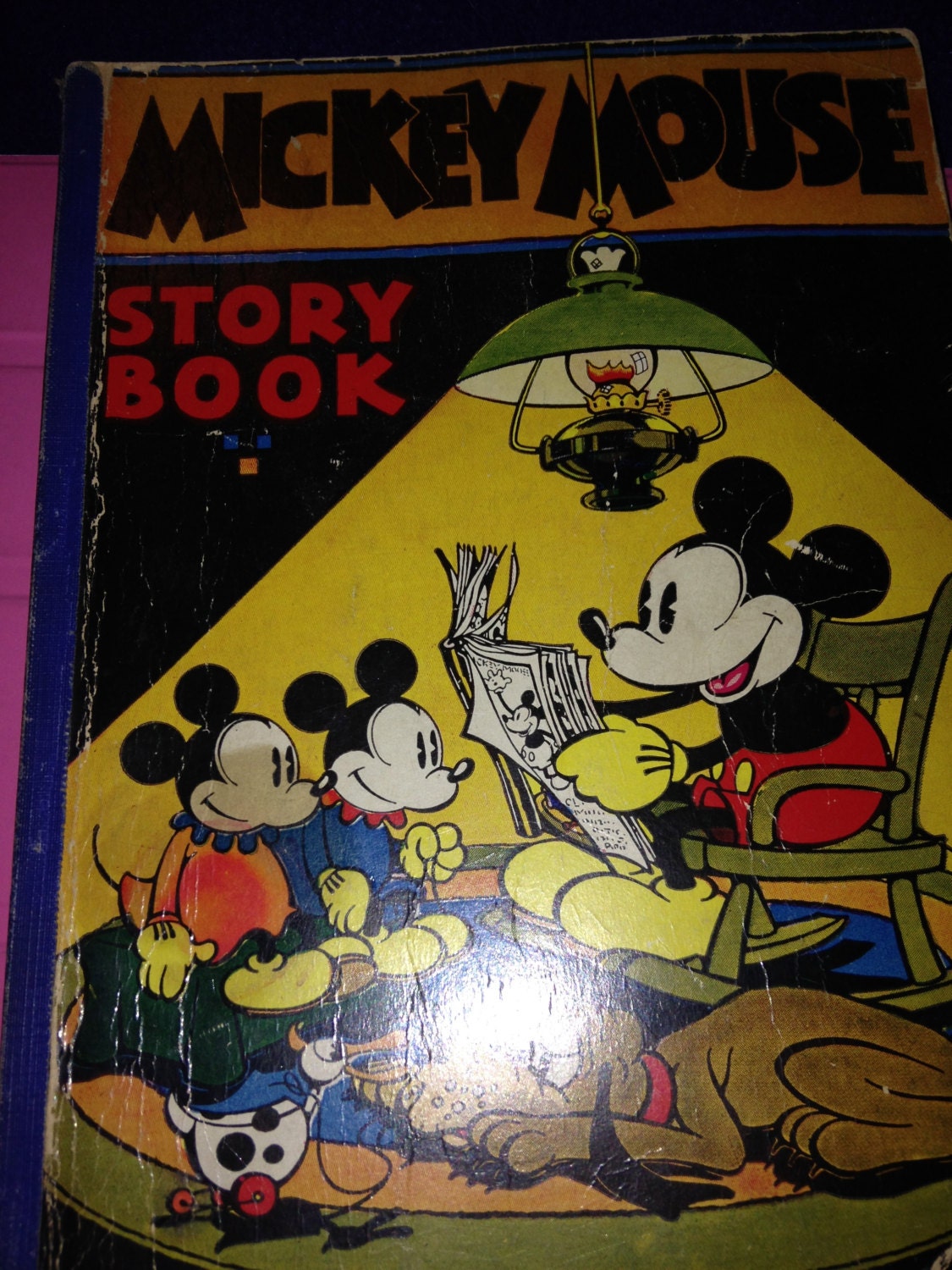 1931 Mickey Mouse Story Book by Walt Disney