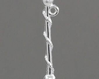 4 Baton Charms Majorette Baton Pendants Marching Band Baton Parade Baton Sports Charm 4058