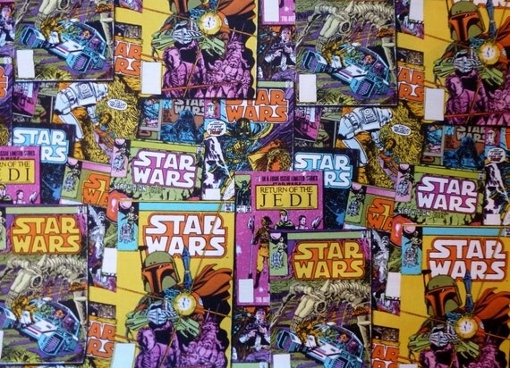 star wars fabric etsy