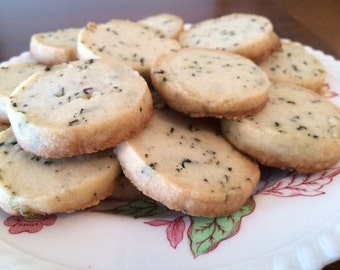 Chai Tea Shortbread Cookies