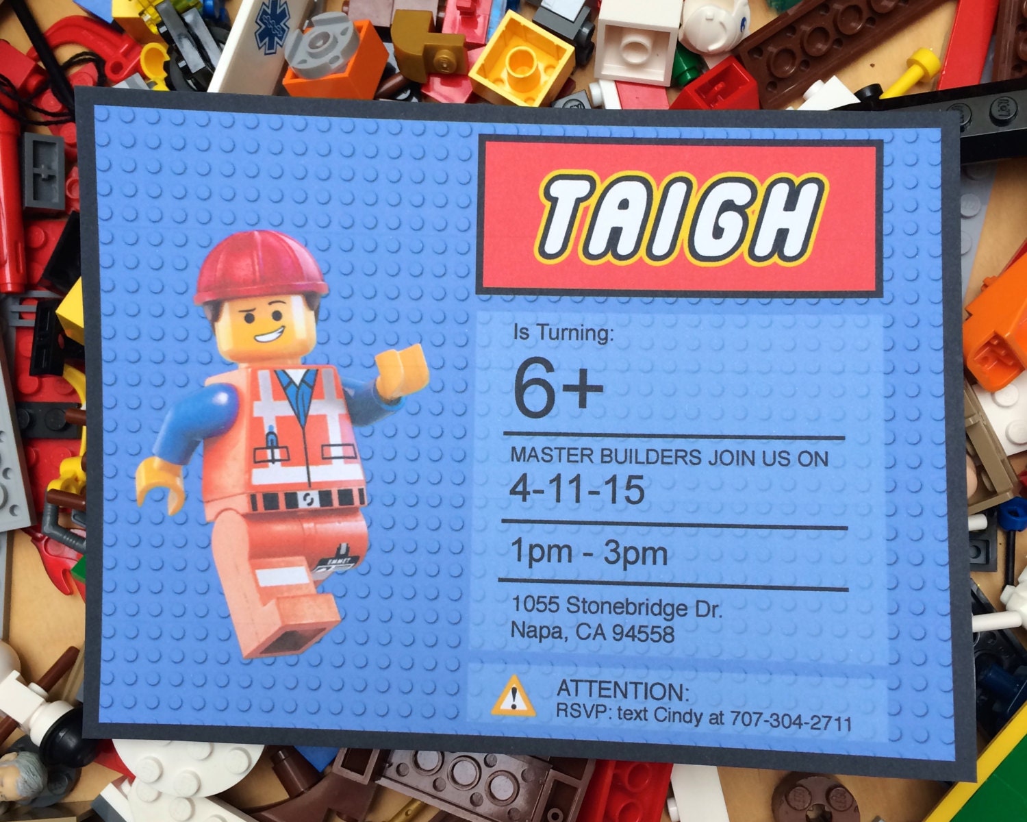 Lego Themed Birthday Invitations Lego Movie Invites