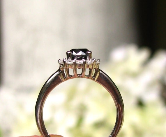 Unique estate engagement rings