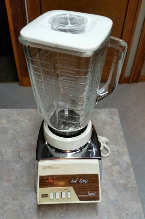 Vintage Oster Imperial Blender Dual Range 8 with Glass Pitcher