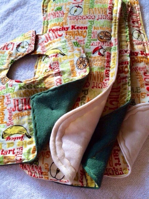 Padded Burp Cloths Burp Cloths Spit Rags Drool by SplendidFindings