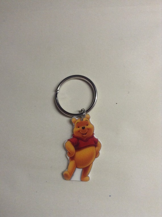 winnie the pooh plush keyring