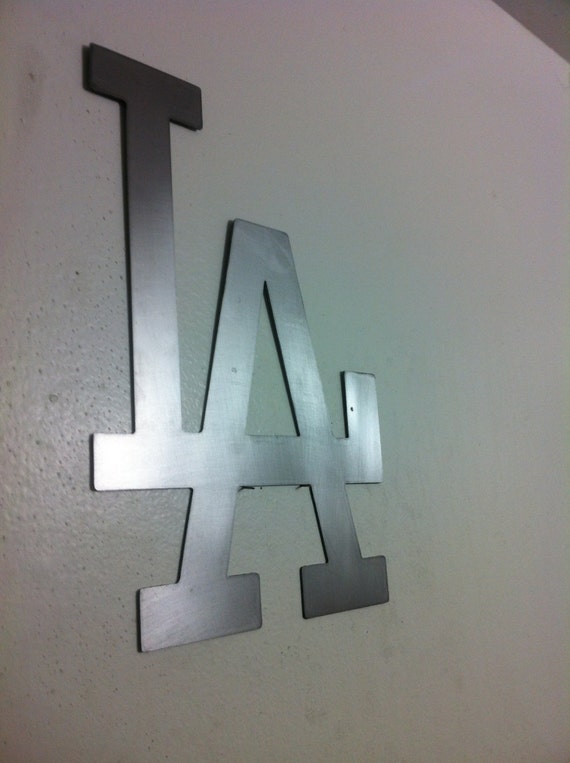 Los Angeles Dodgers metal steel wall art sign