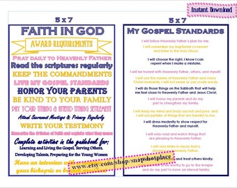 Faith in God Activity Day digital files for assembling