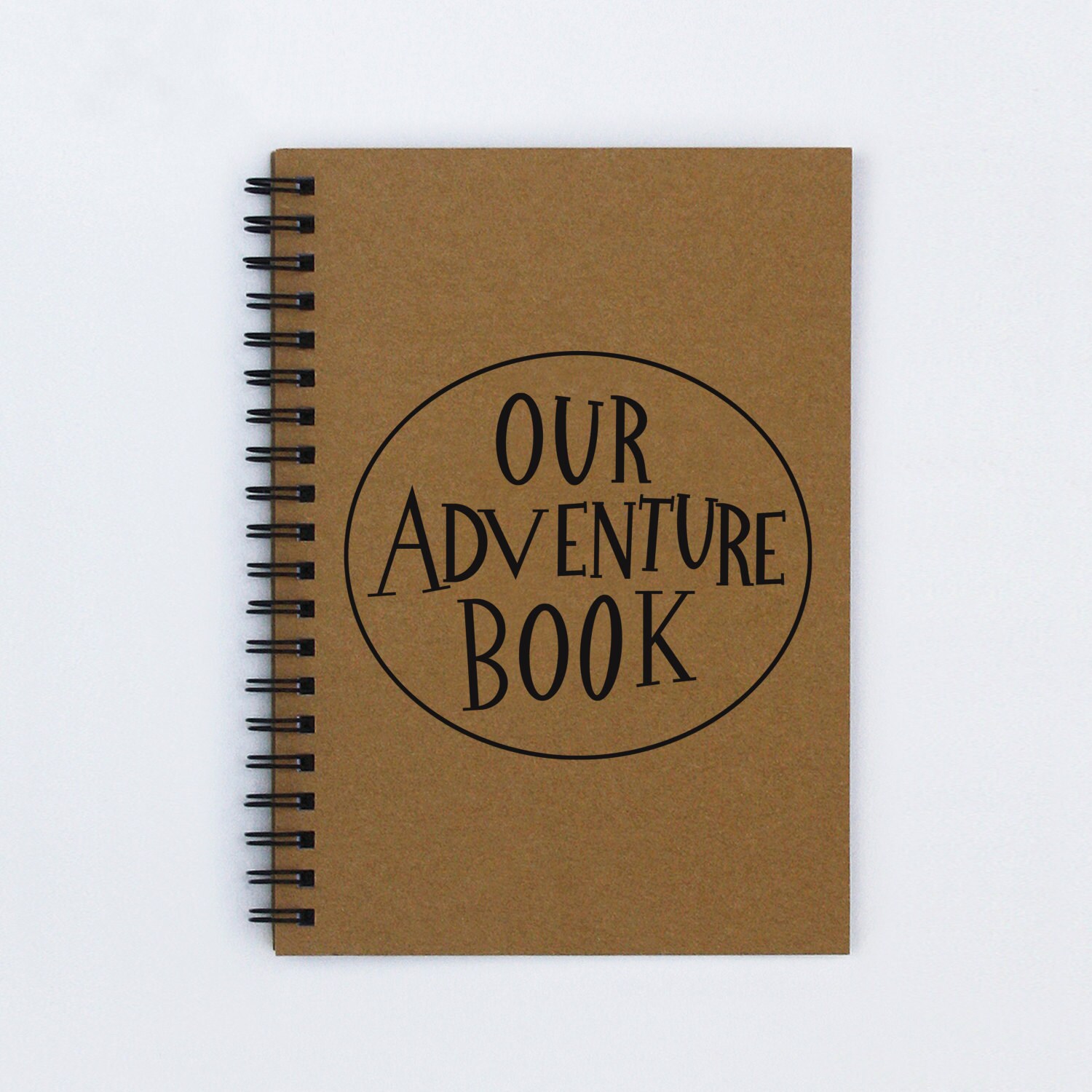 Our Adventure Book 5 x 7 Journal notebook by FlamingoRoadJournals
