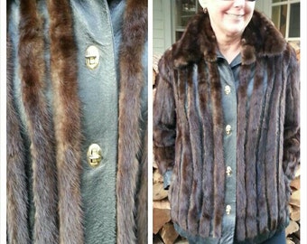 Popular items for real fur coat on Etsy