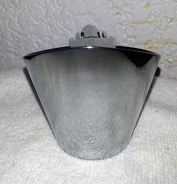 Ronson Varaflame Viking Table Lighter Chrome And Blue with