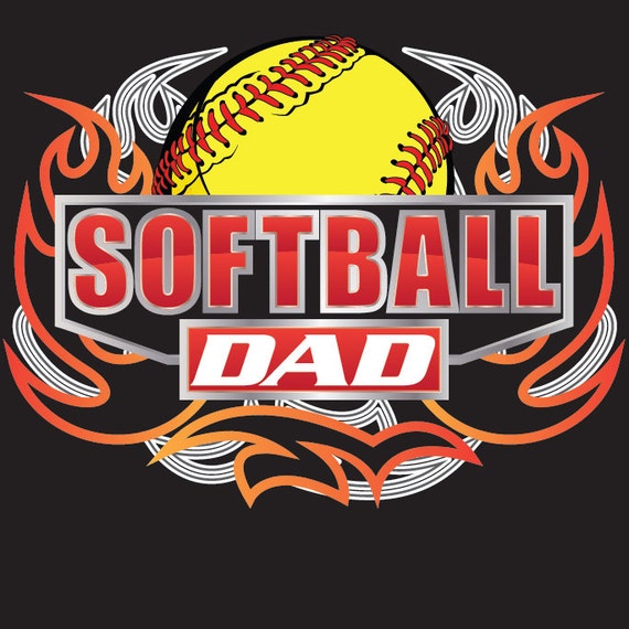 Harley Softball Dad T-Shirt by SoftballTrendZ on Etsy