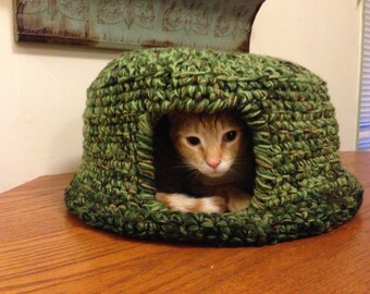 Popular items for crochet cat bed on Etsy