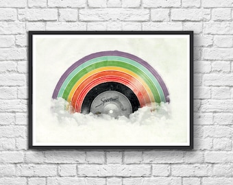 Poster - Rainbow Vinyle