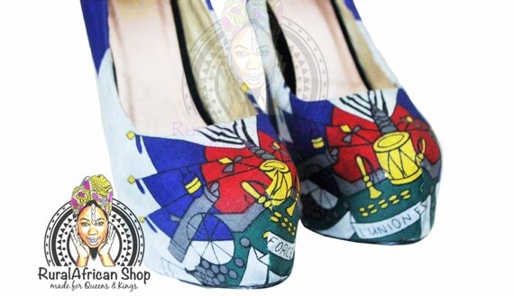 Items similar to Haitian Flag Shoes Size 8 Available RIGHT