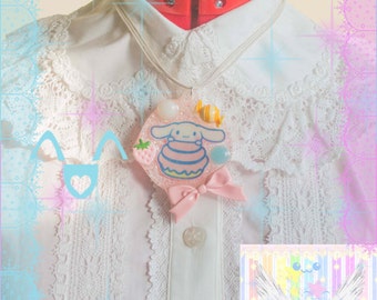 Kawaii Pink Cinnamoroll Lolita Necklace