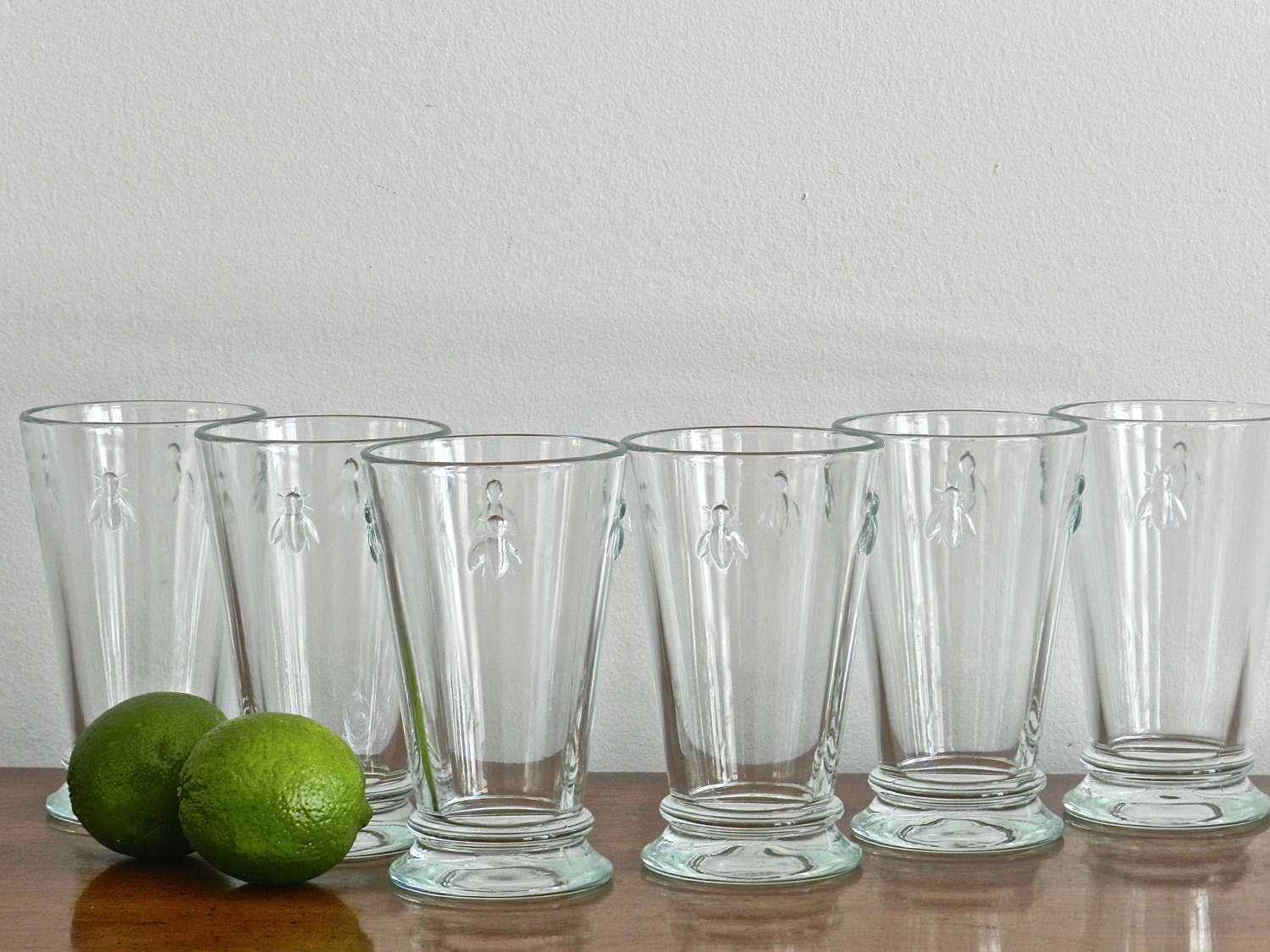 Vintage French Glasses Tumblers La Rochere French Glassware Barware