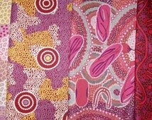 Popular items for aboriginal fabric on Etsy