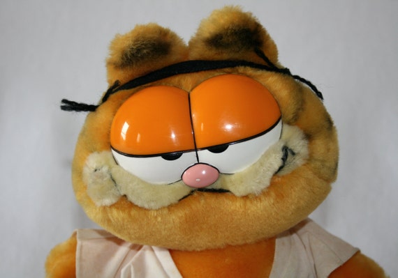 80s garfield plush