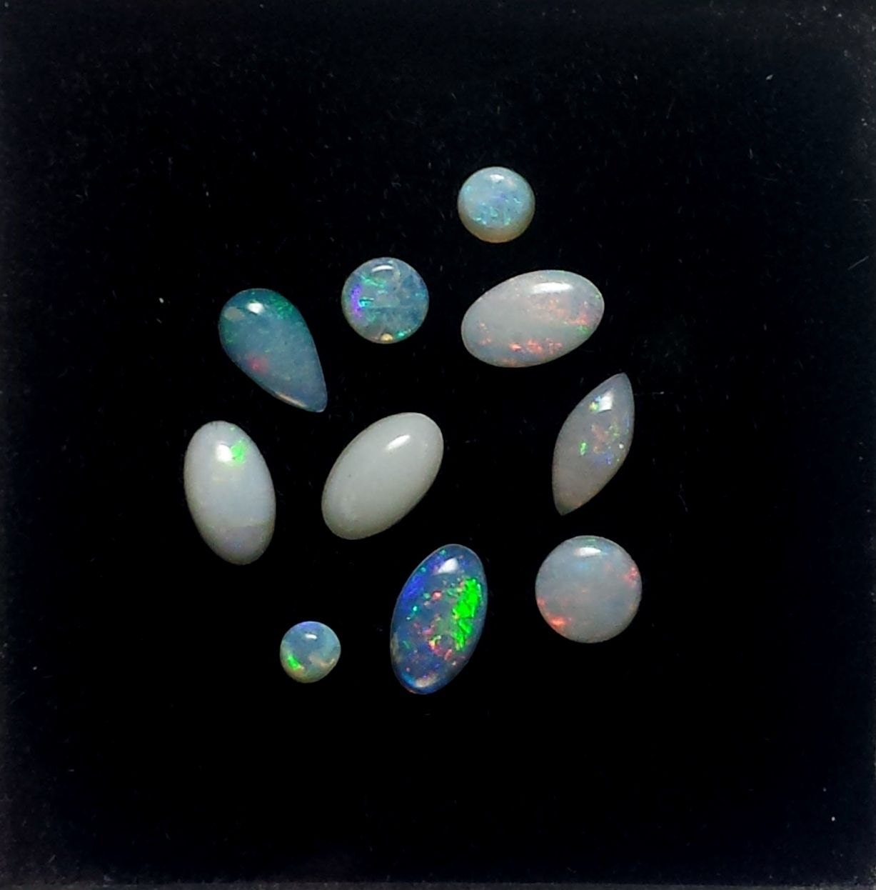 Premium Loose Australian Opals 2mm 5x3mm Sample Mixed