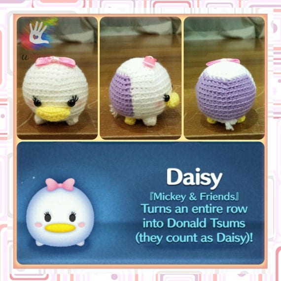 Tsum Tsum Daisy Pattern by uDezignCrafts on Etsy