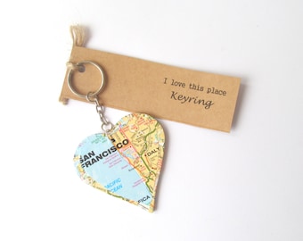 ... made with a map of the USA. Perfect new home, birthday, wedding gift