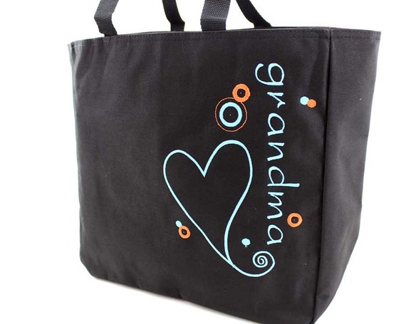 personalized grandma tote