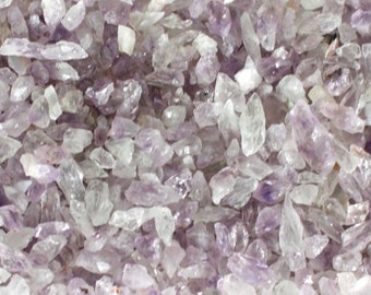 2 lb Amethyst Gravel Crushed - natural crushed Amethyst - Purple Medium Amethyst Crystal Rough Chips- broken amethyst -crushed gemstones