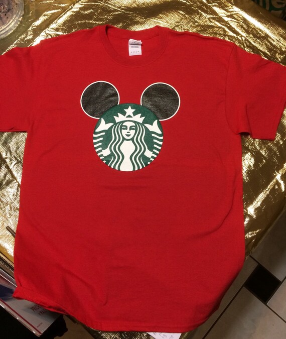 target disney starbucks shirt