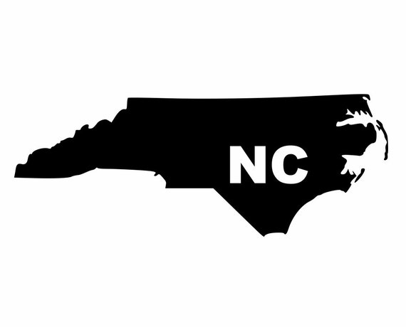 North Carolina Detailed State Silhouette custom by FineCraftsman