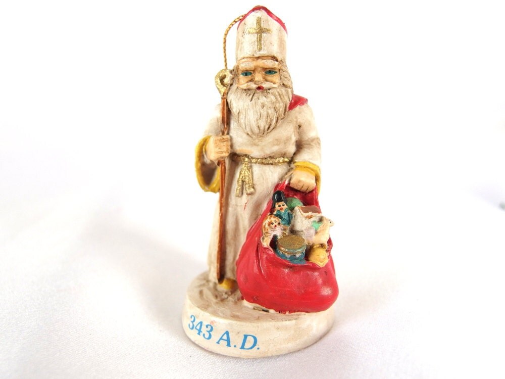 vintage russ berrie santa christmas ornament vintage russ berrie santa christmas ornament