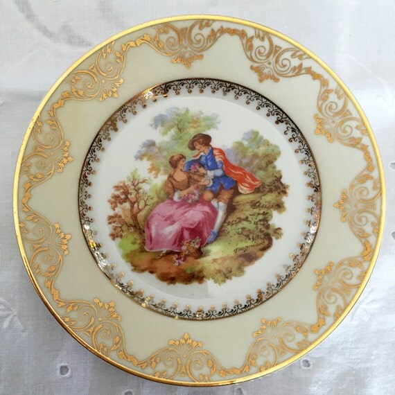 Vintage Portuguese Plate Spal Porcelain By Photographsandcrafts