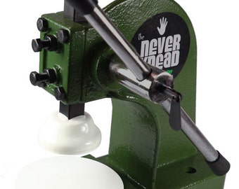 FREE US Shipping! Knead Polymer Clay the Easy Way w/ NEVERknead Conditioning Tool - Olive Green - Sculpey Fimo Pavelka + Doll Sculpting