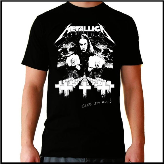 Camiseta hombre METALLICA Cliff Burton T shirt by GarajedelRock