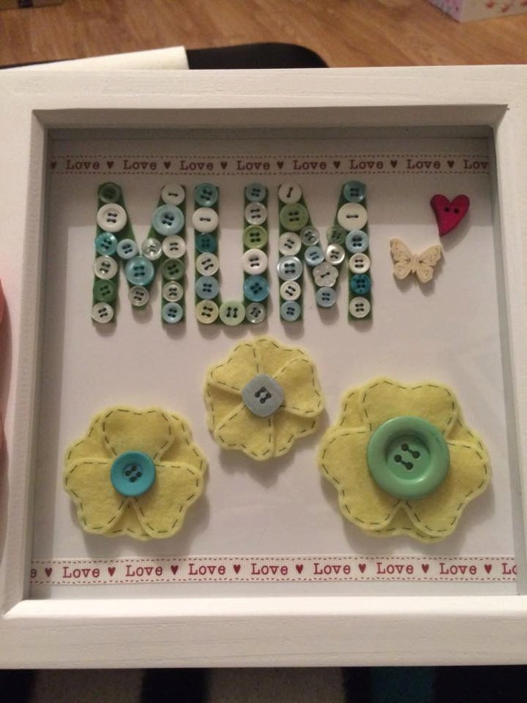 Mum Box frame picture by GetEmsCrafts on Etsy