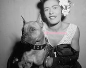 African American Jazz Great! Billie Holiday Vintage Photo Reprint.   Free Shipping in US only.  Choose size  4 x 6 or 8 x 10