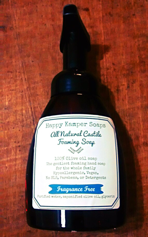 castile foaming soap