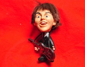 Paul MCARTNEY BEATLES Doll Complete with Guitar  1960s Original