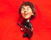 Paul MCARTNEY BEATLES Doll Complete with Guitar 1960s Original