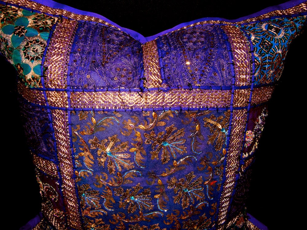 Large Throw Pillow W/Insert Fancy Purple Metallic Sparkels