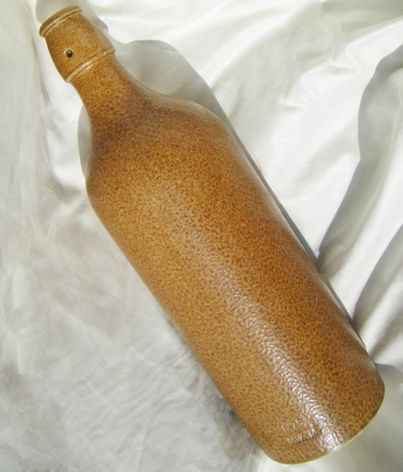 German 1940 MKM Ceramic Bottle Vintage Liquor Bottle Pottery MKM 0