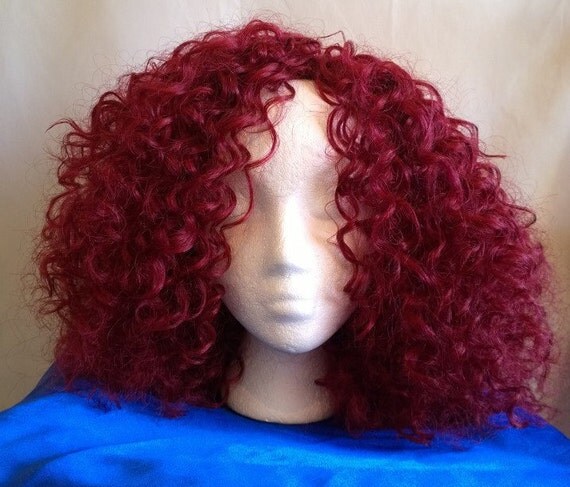 Spanish Curls, red hair, hair, Crochet, wig, Elasticated, extensions ...