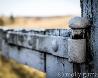 fence photography worn weathered 8x10 print 11x14 print 16x20 print