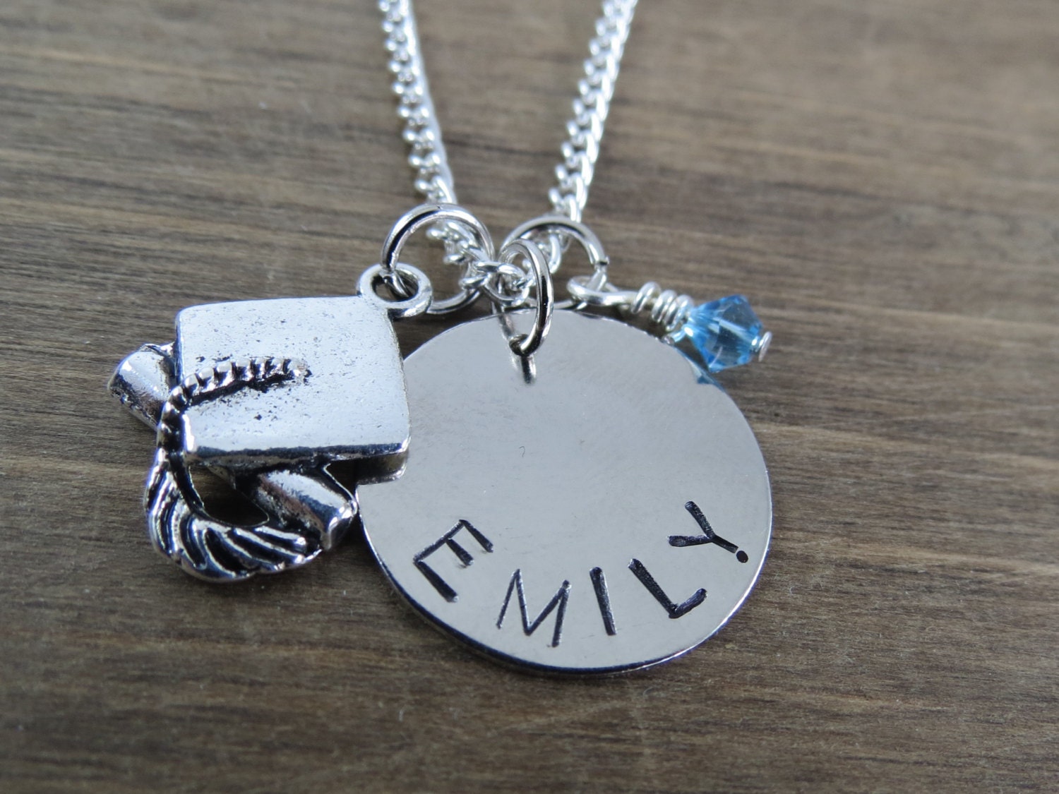 Personalized Graduation Necklace Graduate Necklace Name