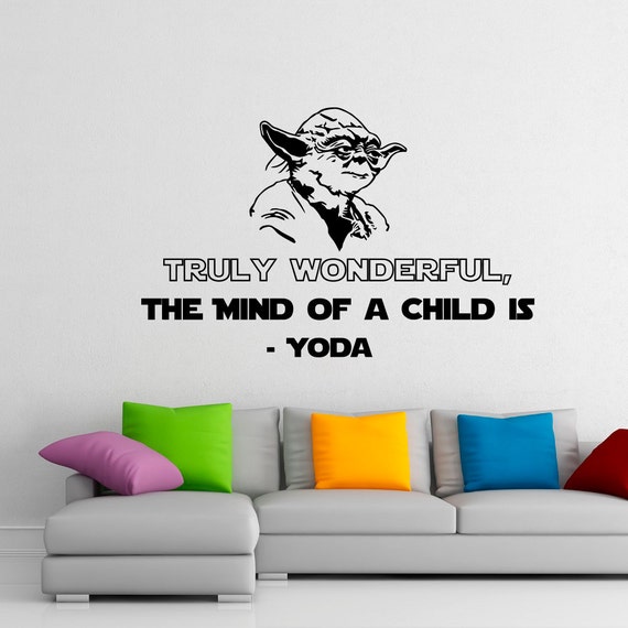 Star Wars Wall Decal Quotes Truly Wonderful The by FabWallDecals