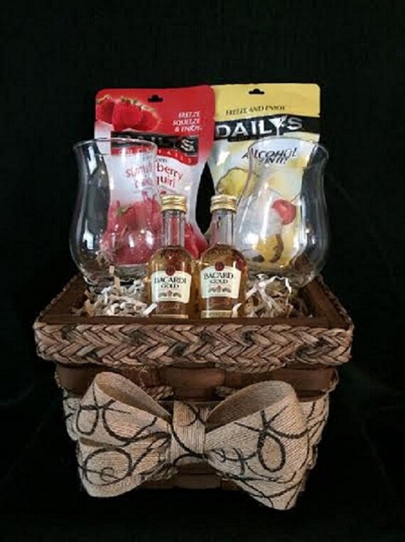 Miami Vice Gift Basket by CustomizeMyBasket on Etsy